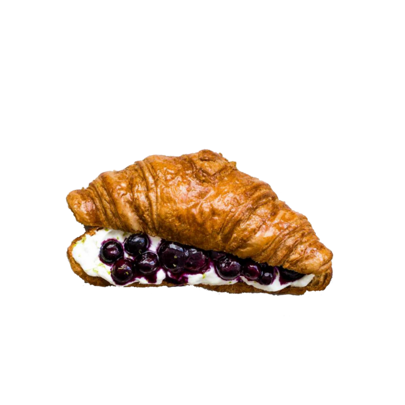 Croissant with Brown Sugar Boba