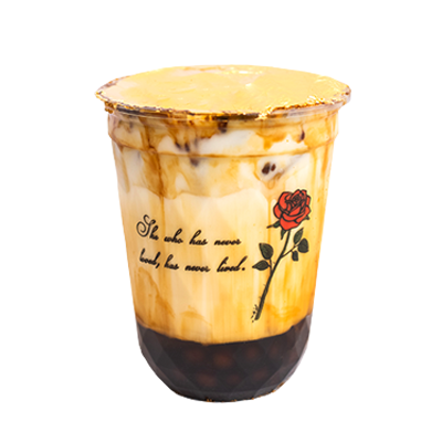 Gold Foil Brown Sugar Boba Milk