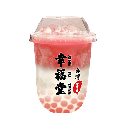 Strawberry Boba Milk